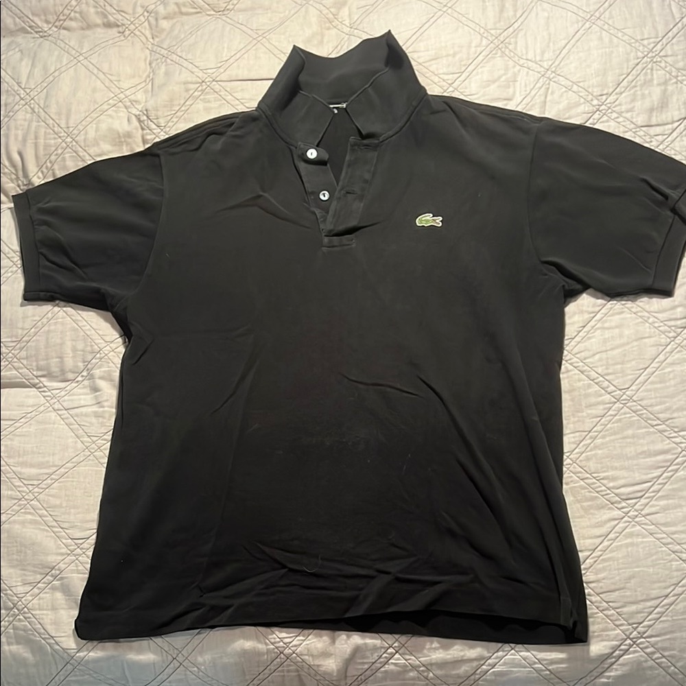 Lacoste Men's Polo Shirt in Black